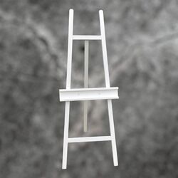 Easel - White Wooden Display Easel 