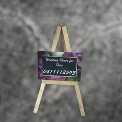 Easel - Wooden Pine Display Easel - Small 
