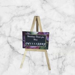 Easel - Wooden Pine Display Easel - Small 