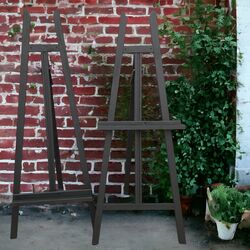 Easels   Black Wooden Floor Easel