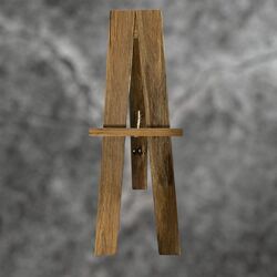 Easel - Wooden Rustic Floor Easel NEW
