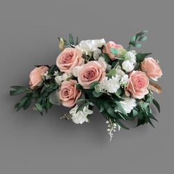 Flower Bowls   Dusty PinkGreen