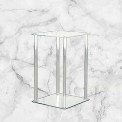Flower Display Stands   Clear Acrylic 40 x 30cm 