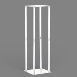 Flower Display Stands   Clear Acrylic 60 x 30 cm 