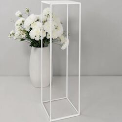 Flower Display Stands   White 
