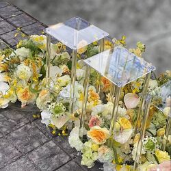 Flower Stands - Clear Acrylic  60 x 20cm 