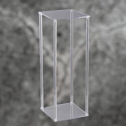 Flower Table Stands   Clear Acrylic 