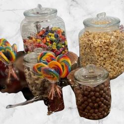 Glass CookieLolly Jars 
