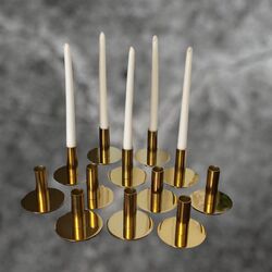 Gold/Brass Candlestick Holders