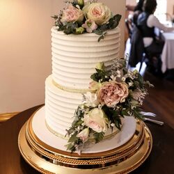 Gold Cake Stand 