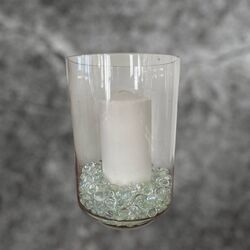 Hurricane Vases   Glass