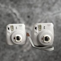 Instant Cameras White