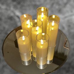 LED Flicker Candles set of 6 