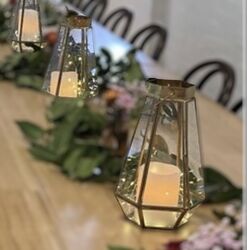 Lanterns   Brass Hexagonal