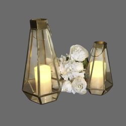 Lanterns   Brass Hexagonal