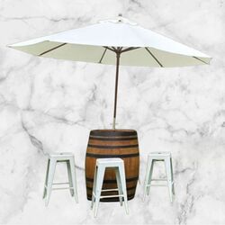 Market Umbrellas   Cream 