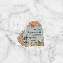 Memorial Table Sign   Acrylic Small