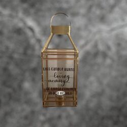 Memory Lantern with Tea Light 