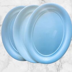 Oval Plastic Platters - Large