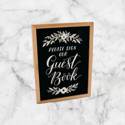 Please Sign Our Guest Book 