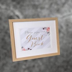Please Sign Our Guestbook/ Cards Signs - Timber Frame