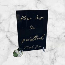 Please Sign our Guest Book   BlackGold