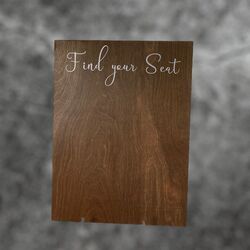 Seating Board - Find Your Seat
