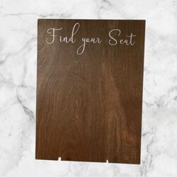 Seating Board   Find Your Seat
