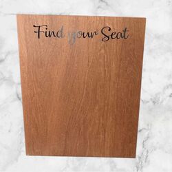 Seating Board   Find Your Seat 