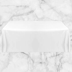 Table Cloths   Premium Grade White 