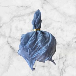 Table Napkins   Gauze   Dusty Blue