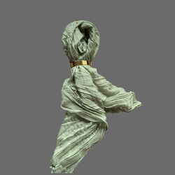 Table Napkins   Gauze   Sage Green