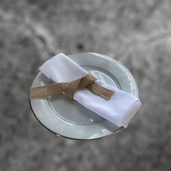 Table Napkins   White Premium Grade