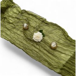 Table Runners  Olive Green 