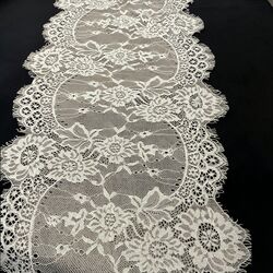 Table Runners  White Lace 
