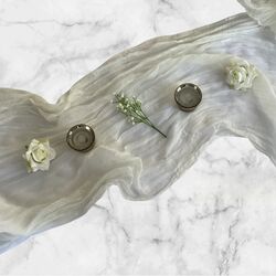 Table Runners   Gauze   Boho White