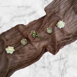 Table Runners   Gauze   Coffee