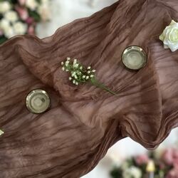 Table Runners   Gauze   Coffee