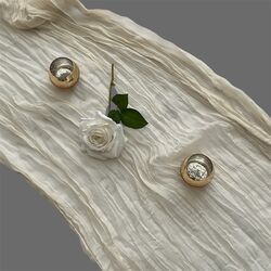 Table Runners   Gauze   Dark Champagne 