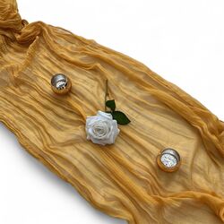 Table Runners   Gauze   Golden 