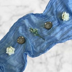 Table Runners - Gauze - Light Blue