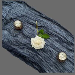 Table Runners   Gauze   Navy 