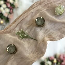 Table Runners   Gauze   PeachBlush