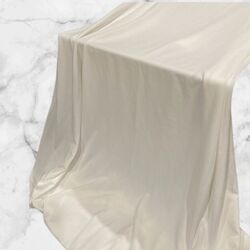 Table Runners   Ivory Polyester