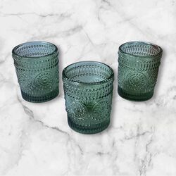 Tea-Light/Votive Holders - Emerald Green 