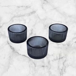 Tea Light Holders   Black