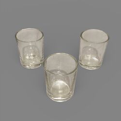 Tea lightVotive Holder   Clear 