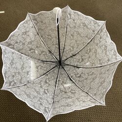 Umbrella   White Lace