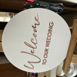 Welcome Board Package   Acrylic 