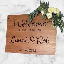 Welcome Board   Marine Ply